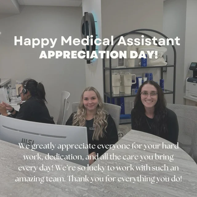 Happy National Medical Assistant Appreciation Day!💖

We’re so grateful for our incredible team! Thank you for all that you do! 🌟🫶🏻