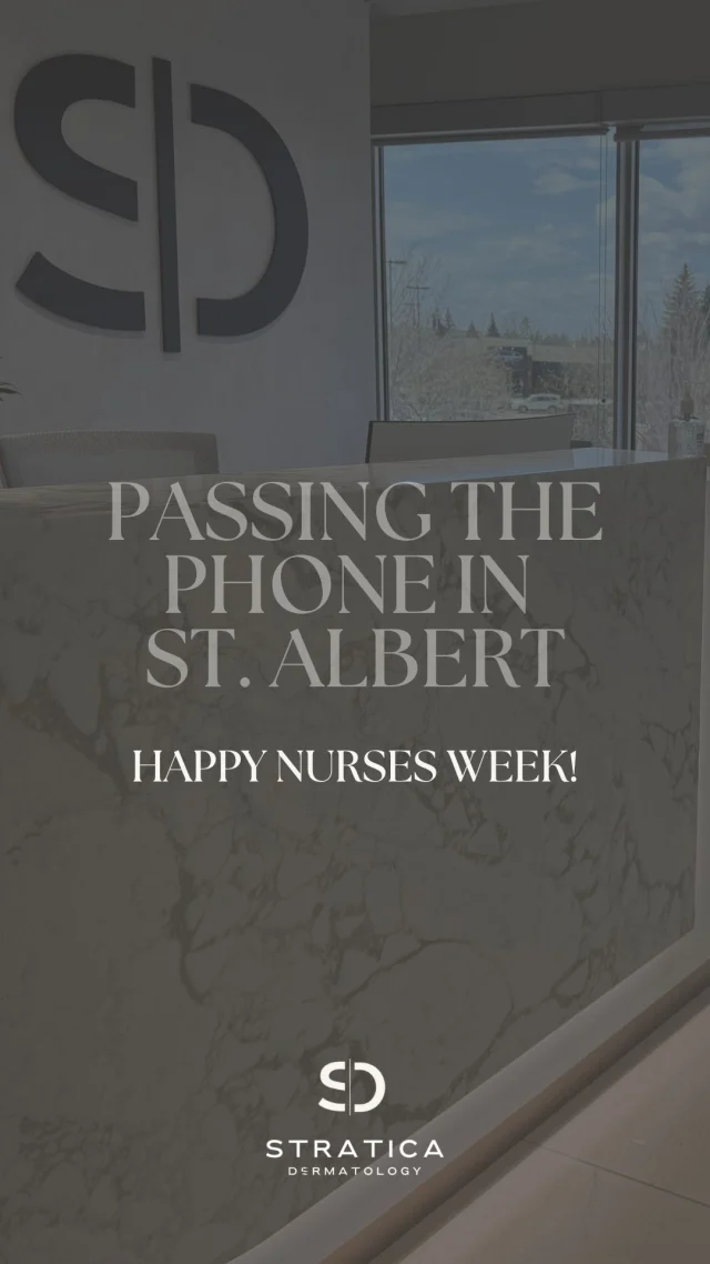 Today, it’s our St. Albert nurses passing the phone, because there's no better way to celebrate the heart, humor, and talent they bring to work every single day 💪

At Stratica, we’re so lucky to have such skilled, compassionate nurses who go above and beyond for our patients all year round. This week, and every week, we’re grateful for everything you do! 💖